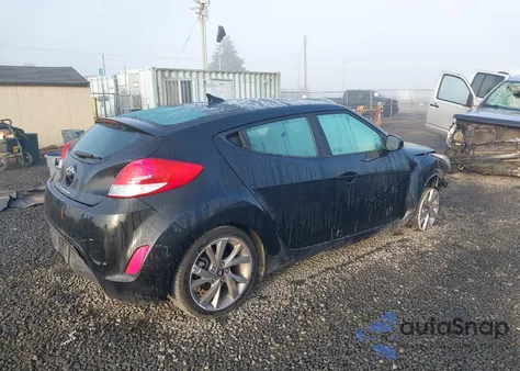 2017 Hyundai Veloster from USA, damaged, VIN KMHTC6AD8HU312849